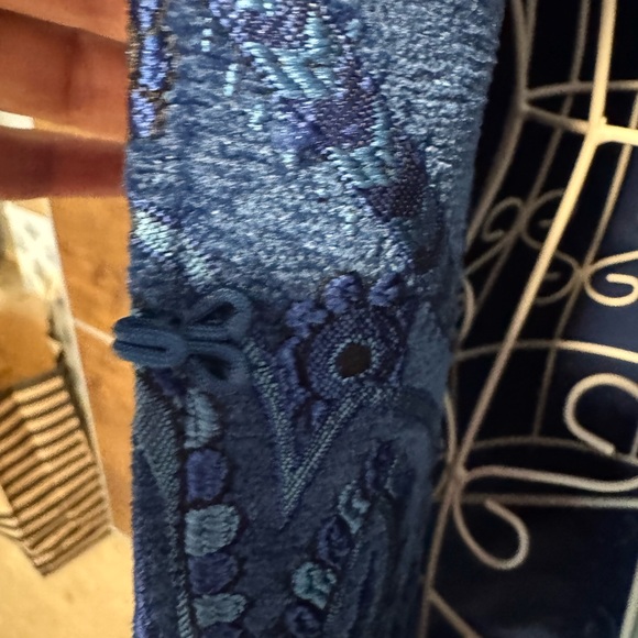 Chico Chenille Jacquard Coat/Jacket Chico Sz 2 US L - Picture 7 of 14